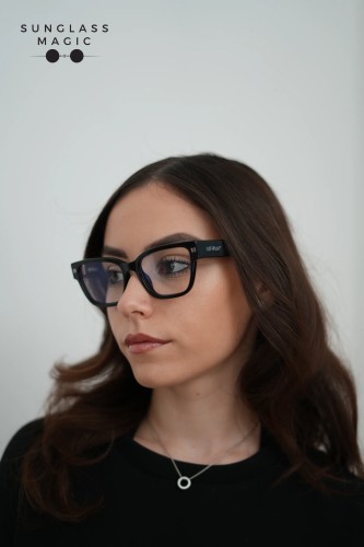 Off-White OERJ056 - 1000 - 53 Optikai keretek Fekete Cat Eye (Macskaszem)