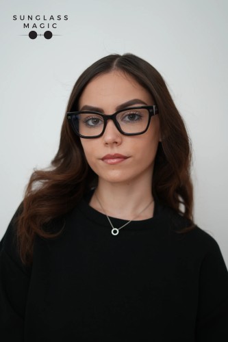 Off-White OERJ056 - 1000 - 53 Optikai keretek Fekete Cat Eye (Macskaszem)