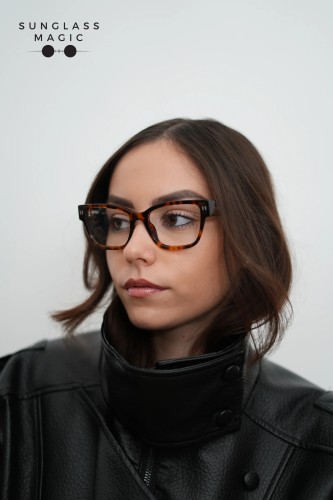 Off-White OERJ056 - 6000 - 53 Optikai keretek Havanna Cat Eye (Macskaszem)