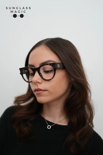 Off-White OERJ087 (STYLE 87) - 6000 - 51 Optikai keretek Dark Havanna Kerek