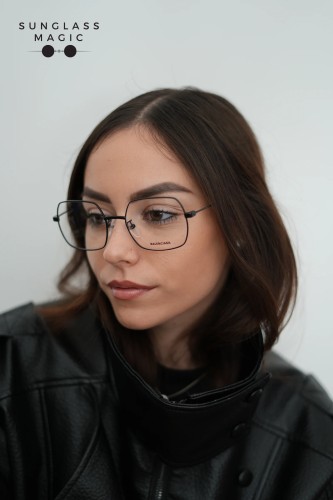 Balenciaga BB0090O - 001 - 54 Optikai keretek Fekete Szögletes