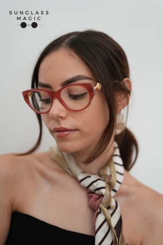 Fendi FE50099I - 069 - 53 Optikai keretek Rózsaszín Cat Eye (Macskaszem)