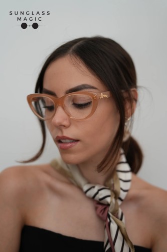 Loewe LW50040I - 072 - 54 Optikai keretek Rózsaszín Cat Eye (Macskaszem)