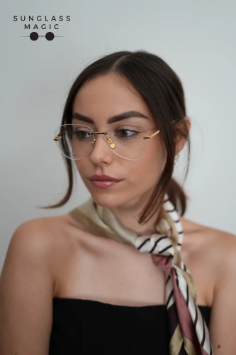 Loewe LW50025U - 030 - 61 Optikai keretek Arany Pilóta (Aviator)