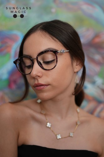 Chopard SCH273S - 0GGF - 53 Napszemüvegek Havanna Cat Eye (Macskaszem)