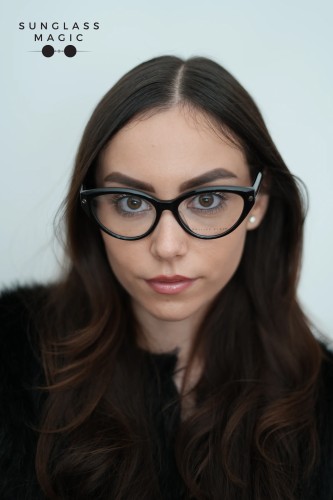 Philipp Plein VPP052 CATEYES - 0700 - 54 Optikai keretek Fekete Cat Eye (Macskaszem)