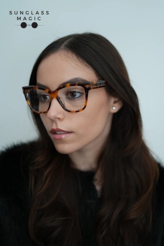Philipp Plein VPP051 FLYING BUTTERFLY - 0728 - 55 Optikai keretek Havanna Cat Eye (Macskaszem)