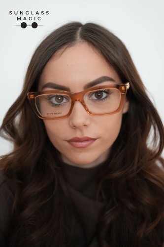 Givenchy GV50056I - 042 - 54 Optikai keretek Barna Szögletes