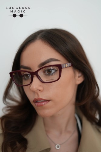 Gucci GG0635O - 003 - 51 Optikai keretek Piros Szögletes