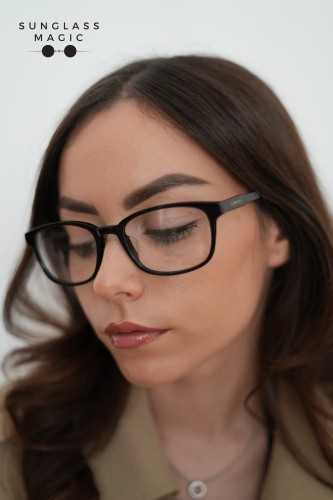 Gucci GG0867OA - 004 - 55 Optikai keretek Fekete Négyzetes