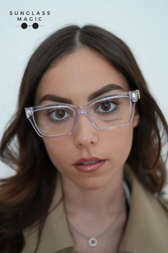 TIFFANY & CO. TF2267 - 8047 - 54 Optikai keretek Átlátszó Szögletes