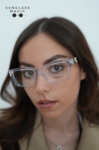 TIFFANY & CO. TF2267 - 8047 - 54 Optikai keretek Átlátszó Szögletes