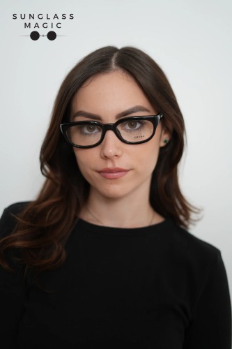 PRADA PR D03VU - 16K1O1 - 52 Optikai keretek Fekete Phantos
