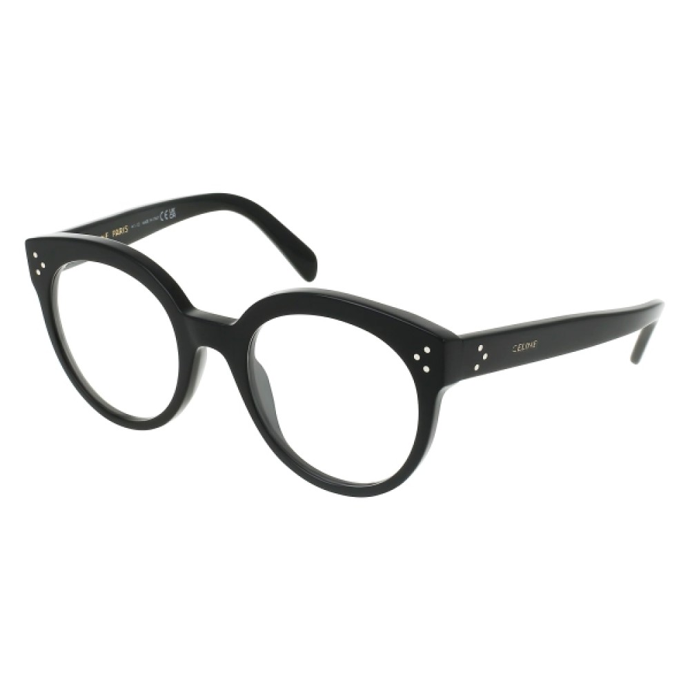 Celine CL50093I - 001 - 52 Optikai keretek Fekete Kerek