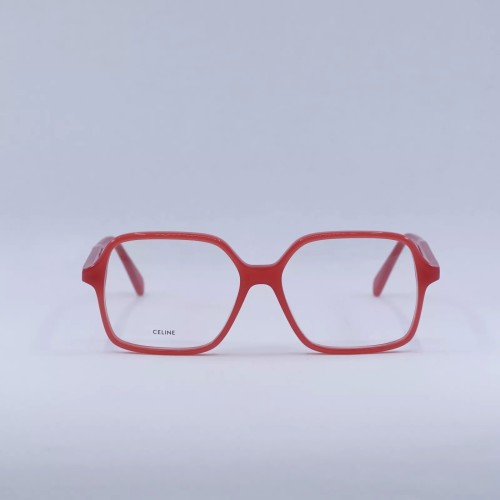Celine CL50126I - 066 - 55 Optikai keretek Piros Szögletes