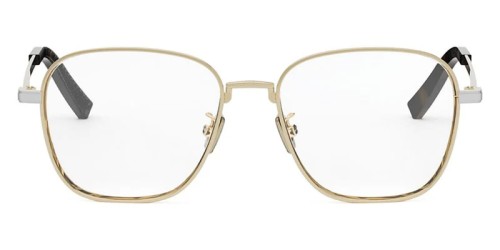 Dior CD DIAMONDO S7U - B300 - 53 Optikai keretek Arany,Ezüst,Fekete Szögletes