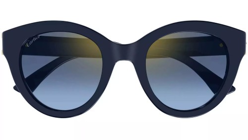 Cartier CT0436S - 003 - 50 Napszemüvegek Kék Cat Eye (Macskaszem)