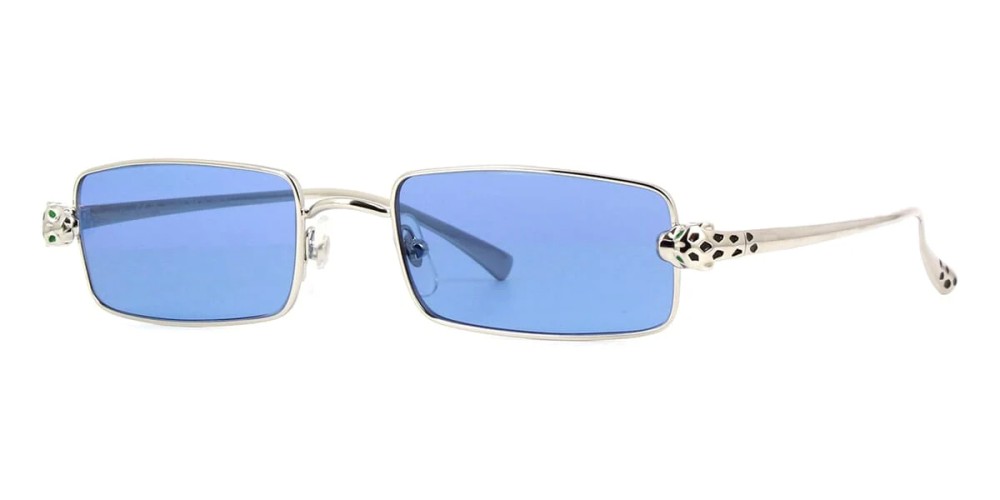 Cartier CT0473S - 004 - 54 Napszemüvegek Ezüst Szögletes