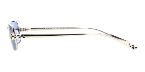 Cartier CT0473S - 004 - 54 Napszemüvegek Ezüst Szögletes