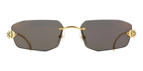 Cartier CT0474S - 001 - 56 Napszemüvegek Arany Szögletes