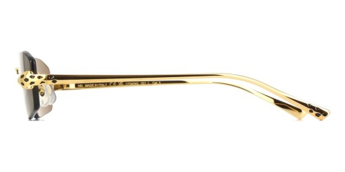 Cartier CT0474S - 001 - 56 Napszemüvegek Arany Szögletes