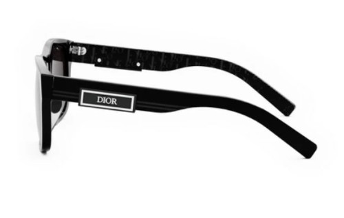 Dior DIOR B23 S2F - 10P3 - 58 Napszemüvegek Fekete Szögletes