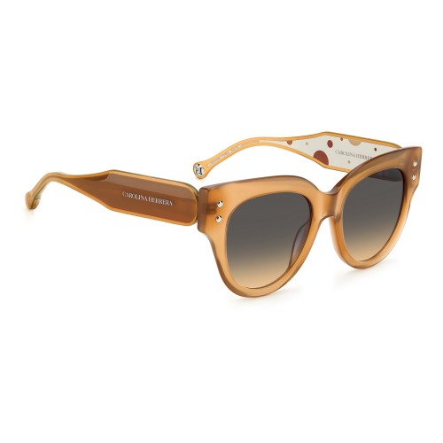 Carolina Herrera CH0008/S - FT4GA - 52 Napszemüvegek Narancs,Mintás Pillow (Lekerekített)
