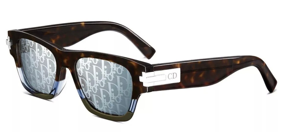 Dior DIORBLACKSUIT XL S2U - 92B8 A - 54 Napszemüvegek Havana Szögletes