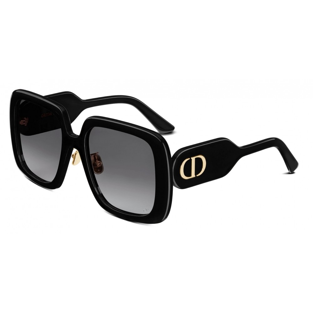 Dior DIORBOBBY S2F - 10A1 A - 56 Napszemüvegek Fekete Szögletes
