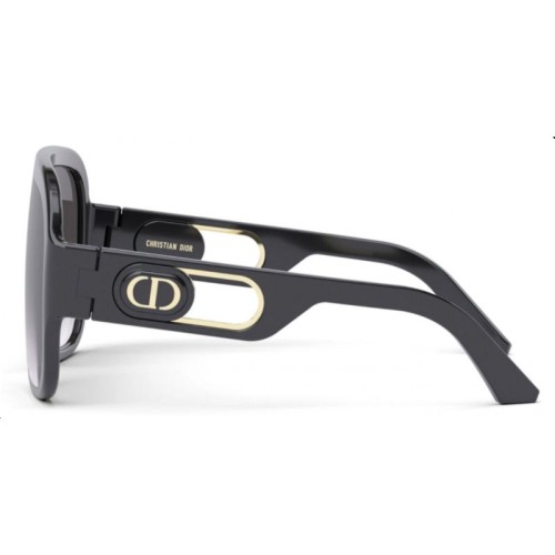Dior DIORBOBBYSPORT M1U - 10A1 Napszemüvegek Fekete Flat Top (Felül egyenes)
