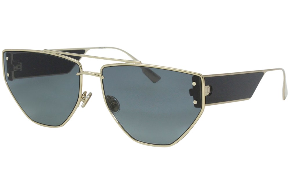 Dior DIORCLAN2 - J5G1I - 61 Napszemüvegek Arany,Fekete Pilóta (Aviator)