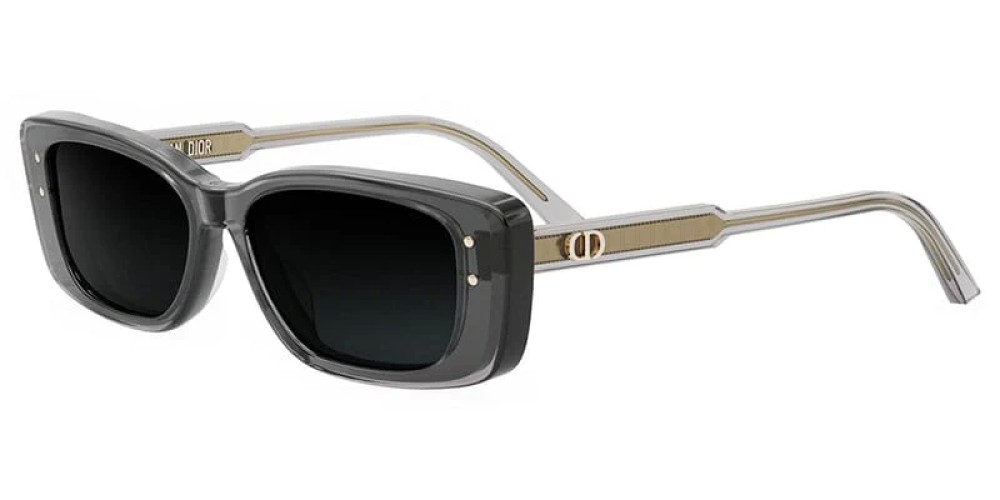 Dior DIORHIGHLIGHT S2I - 45A1 A - 53 Napszemüvegek Szürke,Arany Szögletes