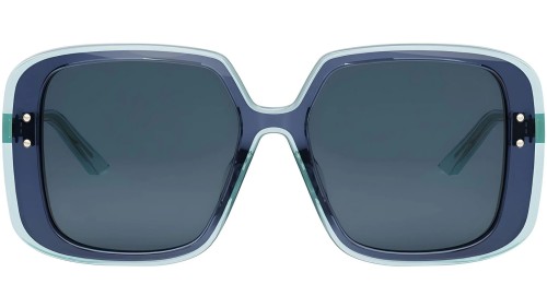 Dior DIORHIGHLIGHT S3F - 30B0 A - 56 Napszemüvegek Kék Négyzetes