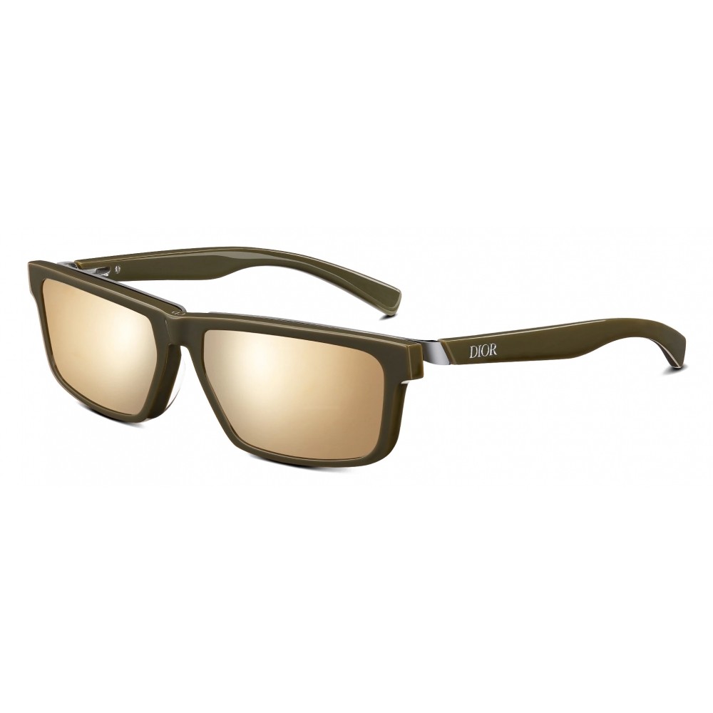 Dior DIORIDER S2U - 55F8 A - 57 Napszemüvegek Zöld Szögletes