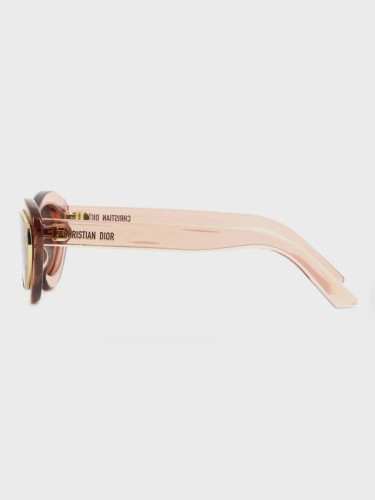Dior DIORMETEOR B1I - 40A0 O - 146 Napszemüvegek Rózsaszín,Átlátszó Cat Eye (Macskaszem)