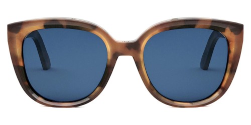 Dior DIORMIDNIGHT R1I - 26B0 A - 54 Napszemüvegek Havana Pillow (Lekerekített)