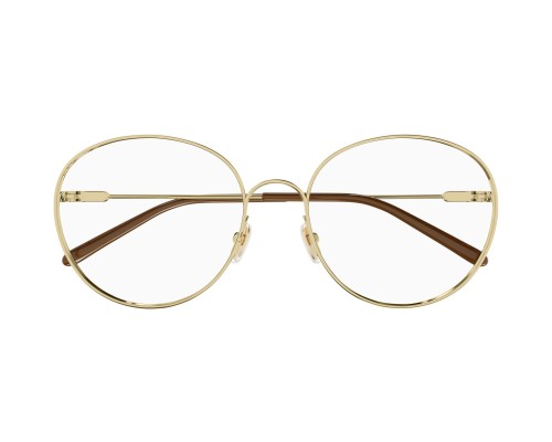 Chloé CH0209O - 001 - 53 Optikai keretek Arany,Barna Kerek