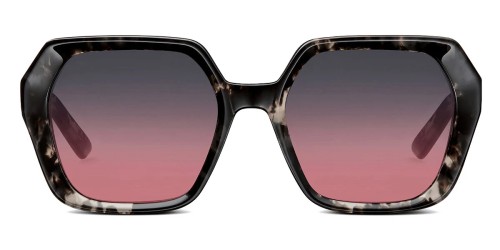 Dior DIORMIDNIGHT S2F - 29D2 A - 56 Napszemüvegek Szürke teknőcminta Szögletes