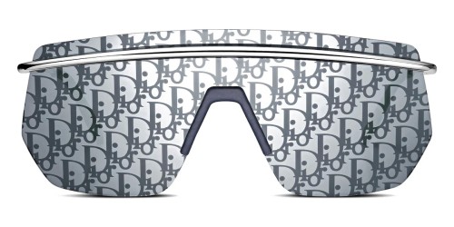 Dior DIORMOTION M1I - F0B8 - 145 Napszemüvegek Ezüst,Zöld Flat Top (Felül egyenes)