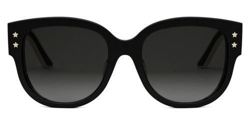 Dior DIORPACIFIC B2F - 10A1 O - 55 Napszemüvegek Fekete,Fehér Pillow (Lekerekített)