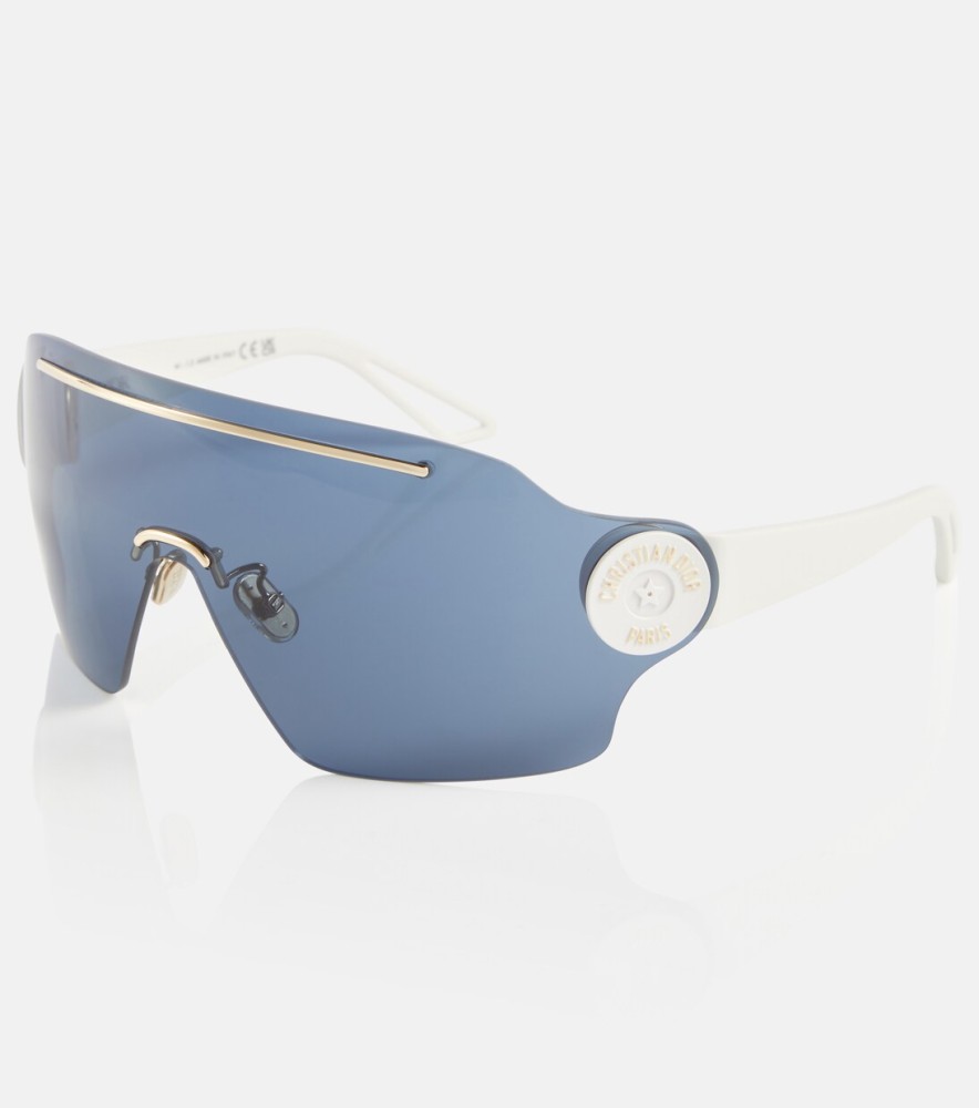 Dior DIORPACIFIC M1U - 96B0 - 142 Napszemüvegek Fehér,Arany Flat Top (Felül egyenes)