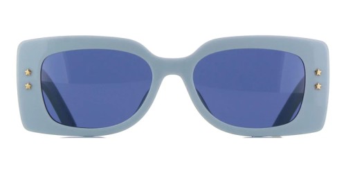 Dior DIORPACIFIC S1U - 80B0 A - 53 Napszemüvegek Kék,Fehér Szögletes