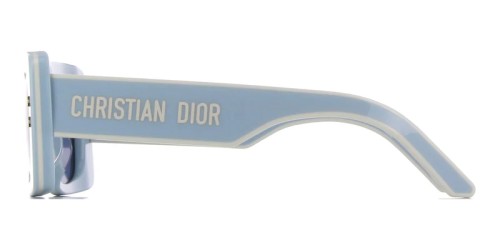 Dior DIORPACIFIC S1U - 80B0 A - 53 Napszemüvegek Kék,Fehér Szögletes