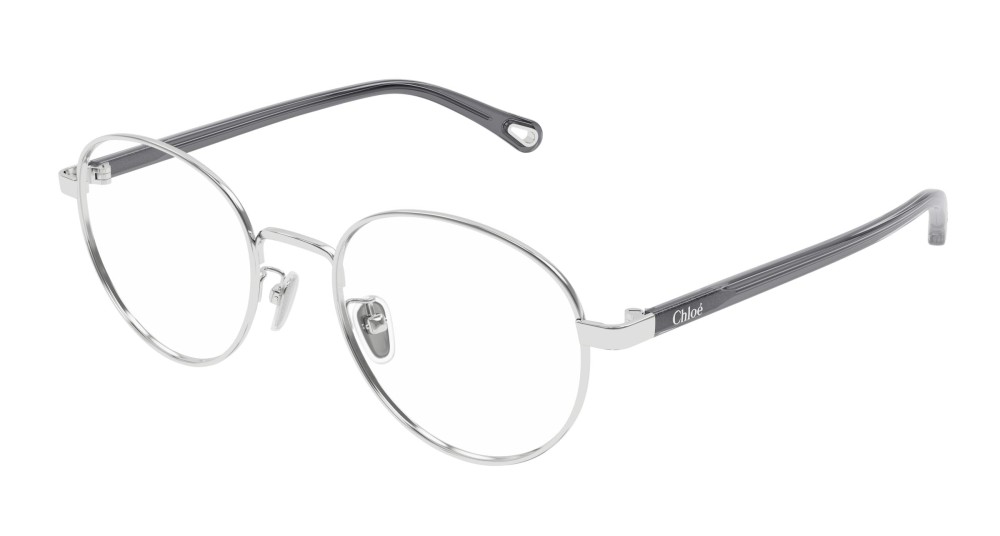 Chloé CH0216OA - 003 - 52 Optikai keretek Ezüst Kerek