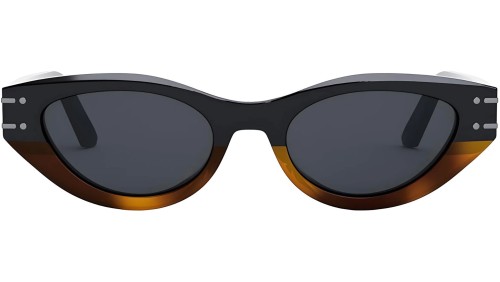 Dior DIORSIGNATURE B5I - 18A0 A - 51 Napszemüvegek Fekete, Havana Cat Eye (Macskaszem)