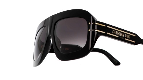 Dior DIORSIGNATURE M1U - 10A1 - 58 Napszemüvegek Fekete Flat Top (Felül egyenes)