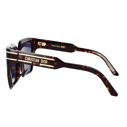 Dior DIORSIGNATURE S10F - 20B0 A - 55 Napszemüvegek Havana Szögletes