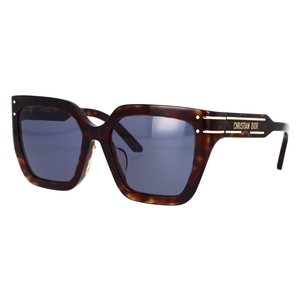 Dior DIORSIGNATURE S10F - 20B0 A - 55 Napszemüvegek Havana Szögletes