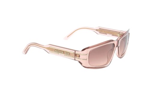 Dior DIORSIGNATURE S9U - 40F1 A - 56 Napszemüvegek Rózsaszín,Átlátszó Szögletes