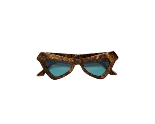 Marni EEF Fairy Pools Radica - 50 Napszemüvegek Barna,Mintás Cat Eye (Macskaszem)
